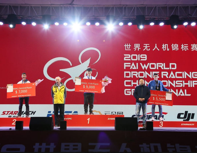 DarKex Killian Rousseau won the 3rd. place of 2019 WDRC in China