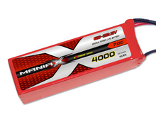 Load image into Gallery viewer, ManiaX 6S-22.2V 4000mAH 70C lipo battery