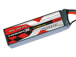 ManiaX 6S-22.2V 4500mAH 55C lipo battery