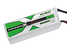 Load image into Gallery viewer, ManiaX 6S-22.2V 5000mAH 30C (light weight version) lipo battery
