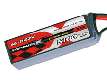 Load image into Gallery viewer, ManiaX 6S-22.2V 5100mAH 55C lipo battery