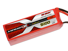 Load image into Gallery viewer, ManiaX 6S-22.2V 5100mAH 70C lipo battery