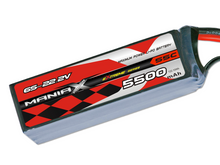 Load image into Gallery viewer, ManiaX 6S-22.2V 5500mAH 55C lipo battery