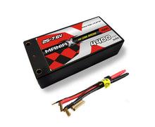 Load image into Gallery viewer, ManiaX HV 2S-7.6V 4400mAh 100C Shorty Hardcase Lipo Battery For RC Cars
