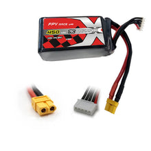 Load image into Gallery viewer, ManiaX 450mAh 4S-14.8V 75C FPV lipo battery