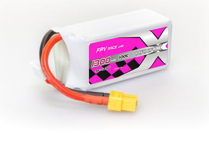 ManiaX 5S-18.5V 1300mAH 100C FPV lipo battery