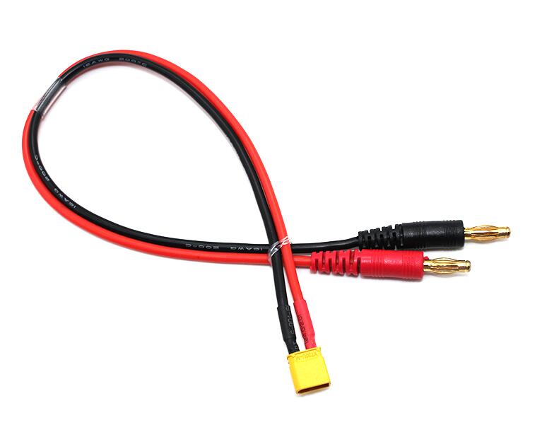 XT-30 Female Connector to 4mm Banana Plug Charge Cable