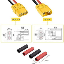 Load image into Gallery viewer, XT 90 Gold plug Male/Female for RC Lipo Battery (5 Pairs)